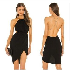 Michael Costello xREVOLVE Casey Mini Dress - Black